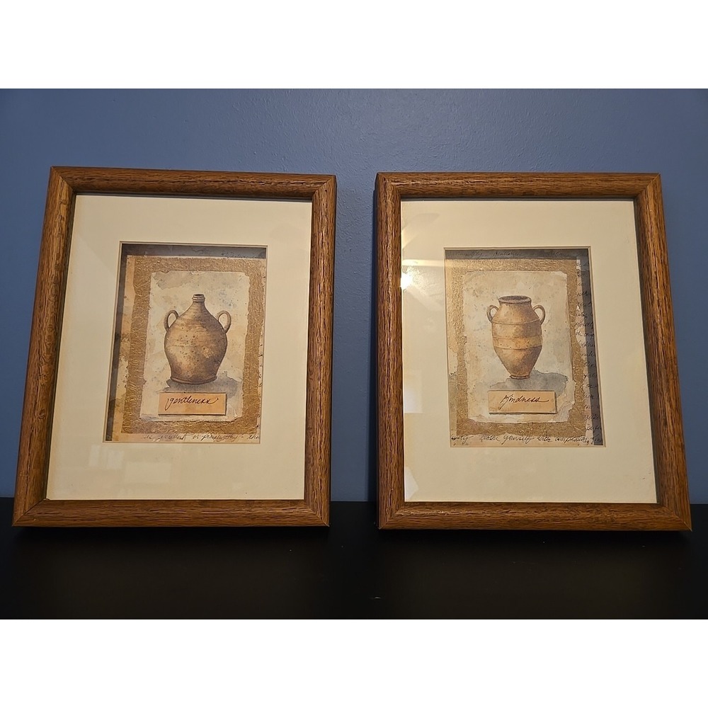 Annie LaPoint Framed Art Prints10 Virtues Display Kindness Gentleness 11"x9"